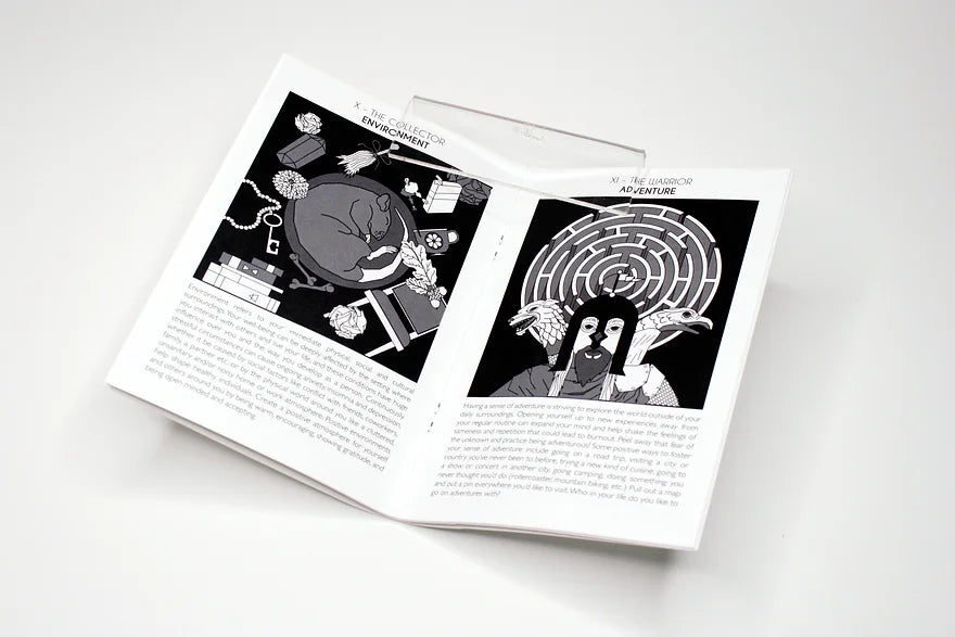 Major Arcana Zine by Fox on an Island