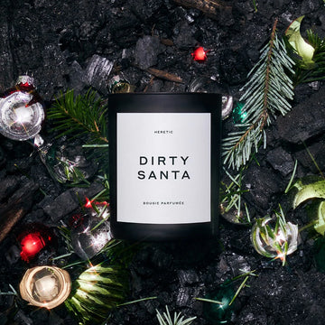 Dirty Santa Candle