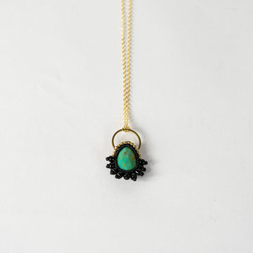 Turquoise 14K Gold Filled Beads Necklace
