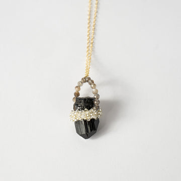 Nigerian Tourmaline Mother of Pearl 