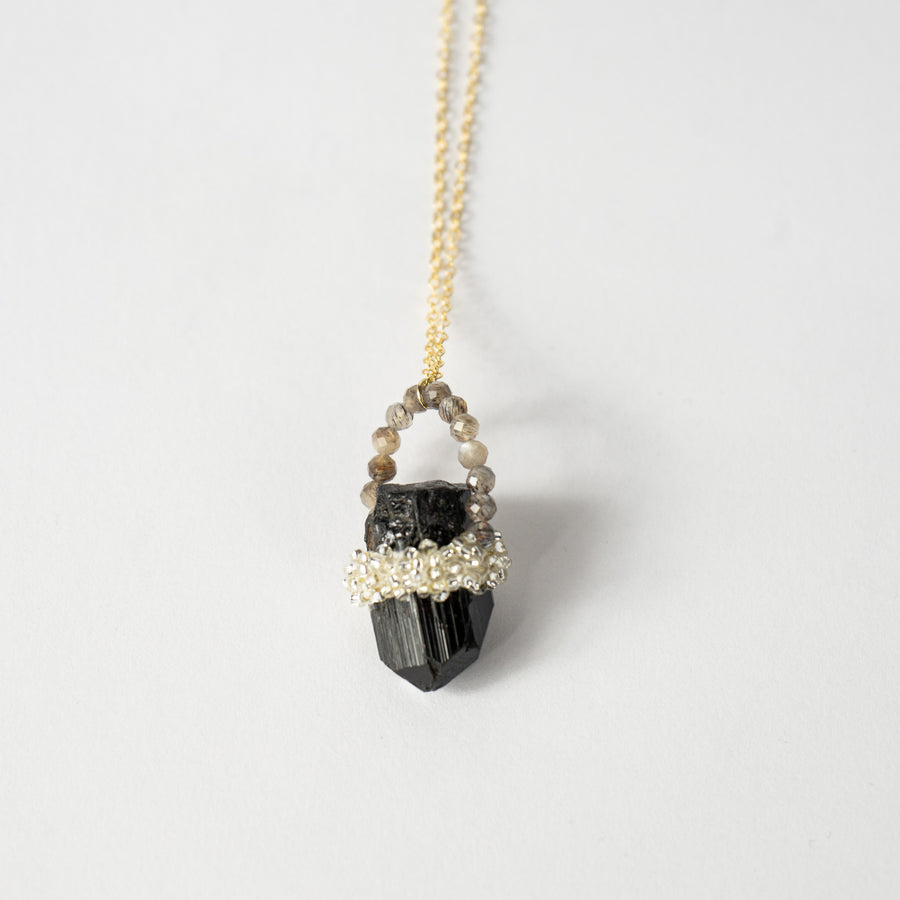 Nigerian Tourmaline Mother of Pearl 