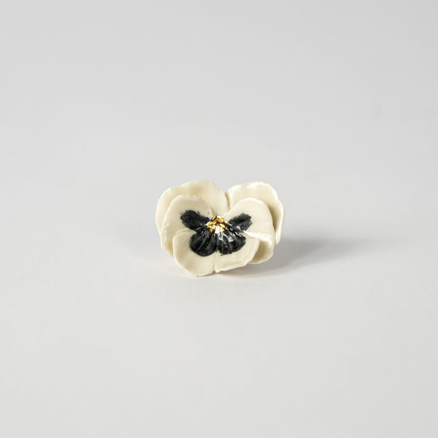 Ceramic Flower Ring