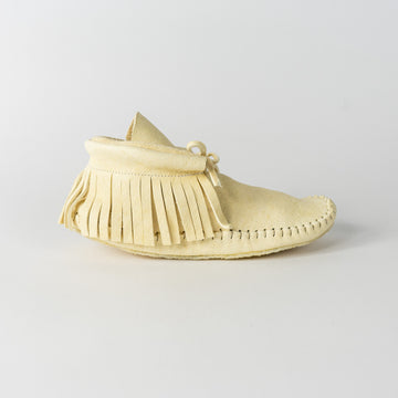 Jamie Gentry Moccasins-Fringe-Bone