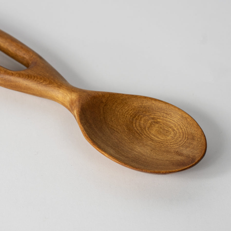 Eye of the Needle Wooden Spoon