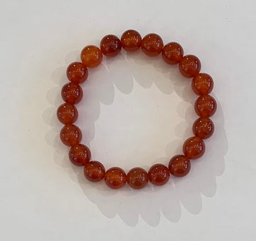 10mm Bracelet-Carnelian