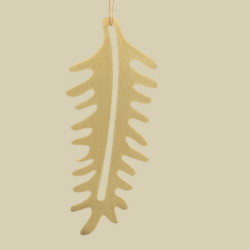 Christmas Ornament - Spruce Brass